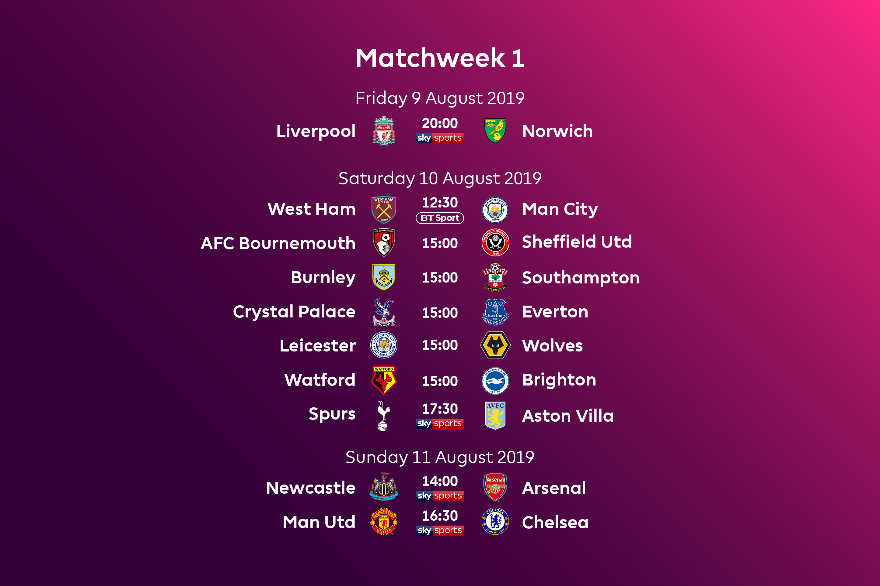 Premier League 2024 25 Fixtures Libby Othilia