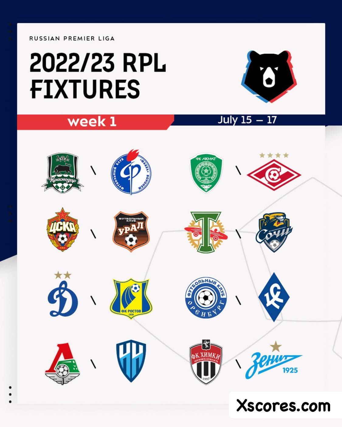Premier League fixtures released for the 2022/2023 season
